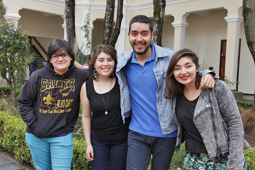 Estudiantes extranjeros, específicamente de Chile, como referencia al programa de movilidad estudiantil UPN